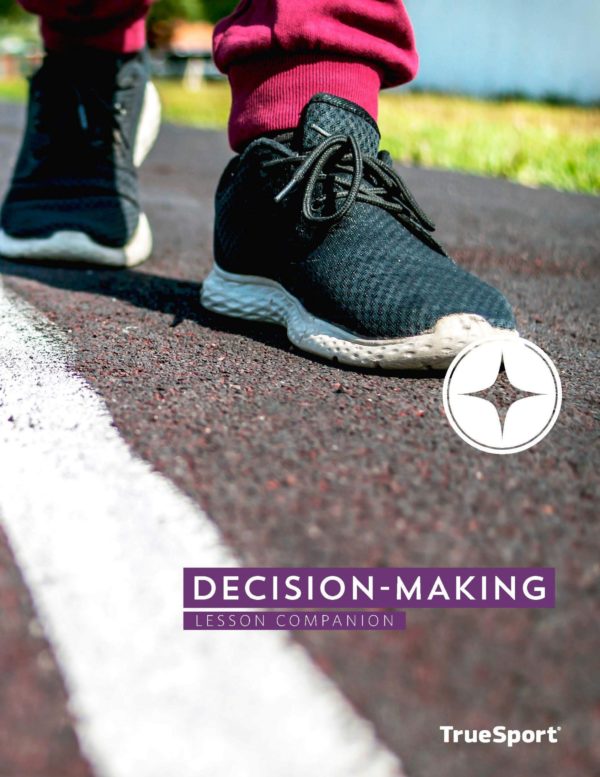 TrueSport decision-making lesson companion cover image.