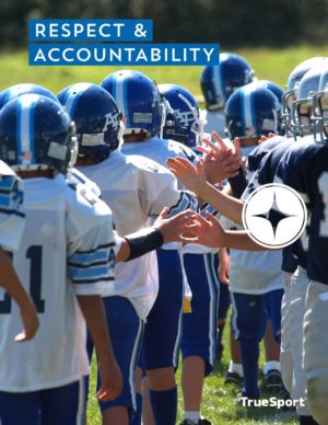 TrueSport respect and accountability lesson cover image.
