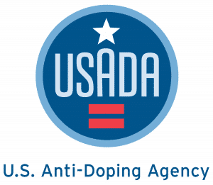 The U.S. Anti-Doping Agency logo.